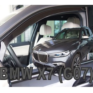 Heko BMW X7 G07 5D 2018> ΖΕΥΓΑΡΙ ΑΝΕΜΟΘΡΑΥΣΤΕΣ ΑΠΟ ΕΥΚΑΜΠΤΟ ΦΙΜΕ ΠΛΑΣΤΙΚΟ HEKO - 2 ΤΕΜ.