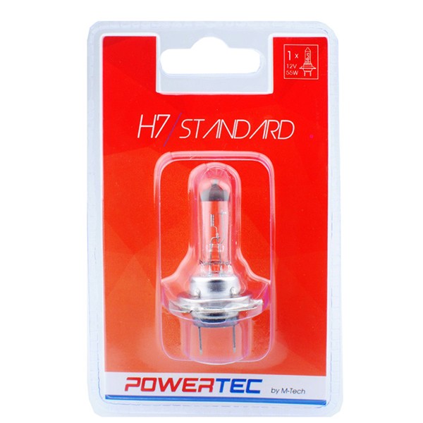 M-Tech H7 12V 55W PX26d POWERTEC STANDARD ΑΛΟΓΟΝΟΥ 1ΤΕΜ.