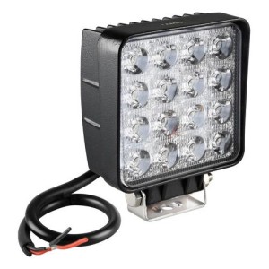 Lampa ΠΡΟΒΟΛΕΑΣ ΕΡΓΑΣΙΑΣ  WL-25 16LED 48W 3300lm 10>30V (108x128x58mm) ΦΩΣ ΔΙΑΘΛΑΣΗΣ -1ΤΕΜ.