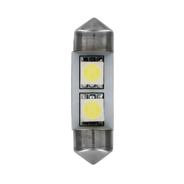 Lampa ΛΑΜΠΑΚΙ ΠΛΑΦΟΝΙΕΡΑΣ 24V 9x31mm 15lm HYPER-LED6 ΛΕΥΚΟ 2SMDx3chips (ΔΙΠΛΗΣ ΠΟΛΙΚΟΤΗΤΑΣ) LAMPA - ΣΑΚΟΥΛΑ 20 ΤΕΜ.