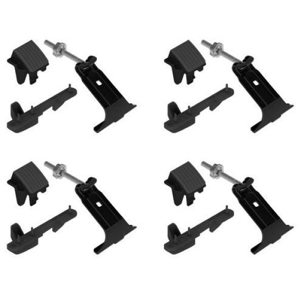 Nordrive CLAMP KIT ΑΚΡΑ (ΠΟΔΙΑ) ΓΙΑ ΜΠΑΡΕΣ SNAP ECOSPORTS K-5 NORDRIVE - 4 TEM.