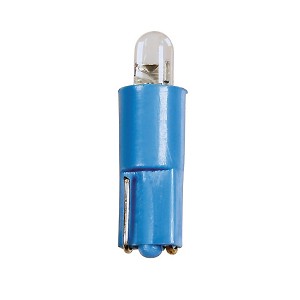 Lampa ΛΑΜΠΑΚΙ LED T3 24V W2x4.6d (Μπλε)