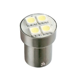 Lampa ΛΑΜΠΑΚΙ 24V 4 SMD MULTI-LED BA15s