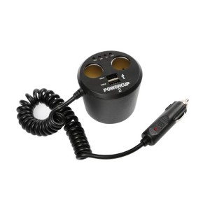 Lampa ΑΝΤΑΠΤΟΡΑΣ ΑΝΑΠΤΗΡΑ POWERCUP 2 12V+2USB+TESTER ΜΠΑΤΑΡΙΑΣ
