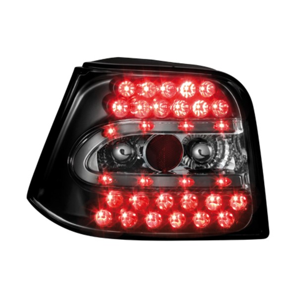 Dectane Φανάρια Πισινά για DECTANE VW Golf IV 97-04 (Μαύρο-LED)