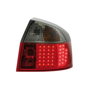 Dectane Φανάρια Πισινά για DECTANE Audi A4 B6 8Ε Limousine 01-04 (Κόκκινο/Mαύρο-LED)