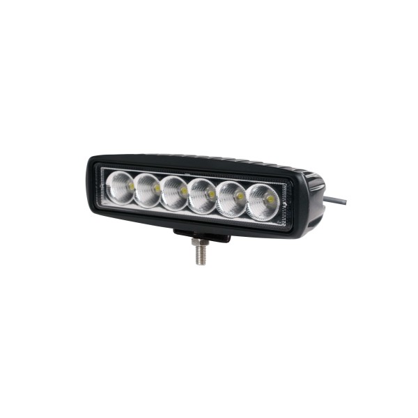 M-Tech ΠΡΟΒΟΛΕΑΣ ΕΡΓΑΣΙΑΣ WORKING LAMPS FLOOD BEAM OSRAM LED 10-32V 18W SLIM ΟΒΑΛ ΠΛΑΚΕ 1000lm (155 x 45 x 54