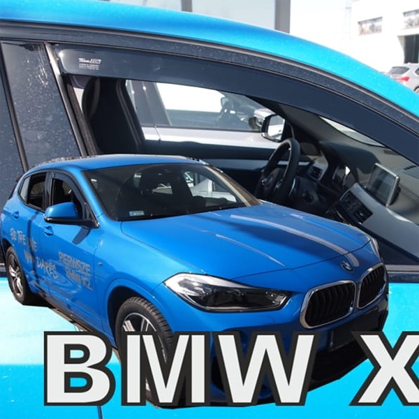 Heko BMW X2 F39 5D 2018> ΖΕΥΓΑΡΙ ΑΝΕΜΟΘΡΑΥΣΤΕΣ ΑΠΟ ΕΥΚΑΜΠΤΟ ΦΙΜΕ ΠΛΑΣΤΙΚΟ HEKO - 2 ΤΕΜ.