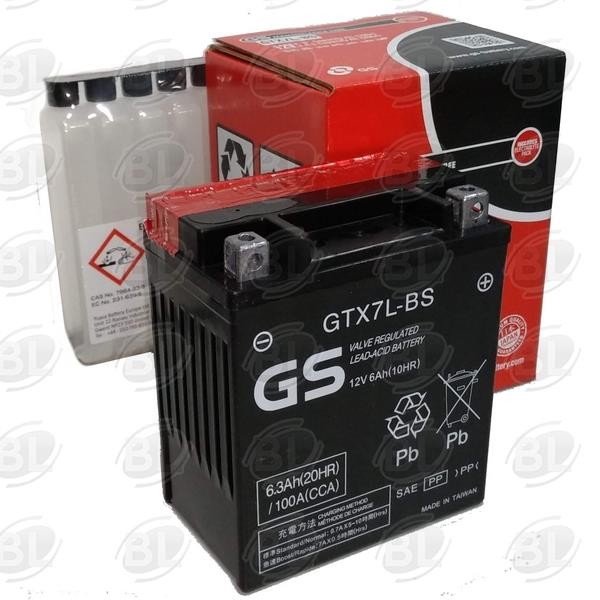 ΜΠΑΤΑΡΙΕΣ  GS  YTX7L-BS (6) (Χ/Ε) - (ΤΑΙ) - Mixeshop.gr