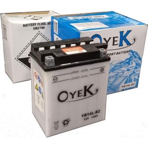 ΜΠΑΤΑΡΙΕΣ YB14L-B2(YTX14AHL-BS) OyeK (4) - (ΙΤΑ) - Mixeshop.gr