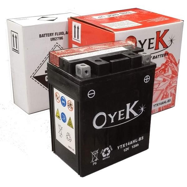 ΜΠΑΤΑΡΙΕΣ YTX14AHL-BS (YB14L-Α2)(ΥΒ14L-B2) OyeK (4) - (ΤΑΙ) - Mixeshop.gr